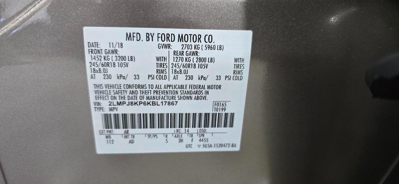 Lincoln Nautilus Select AWD 2019