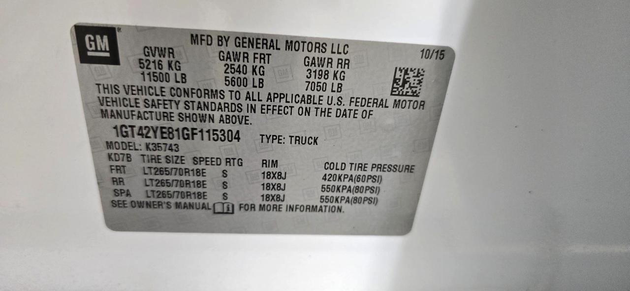 GMC Sierra 3500HD Denali Crew Cab 4WD 2016