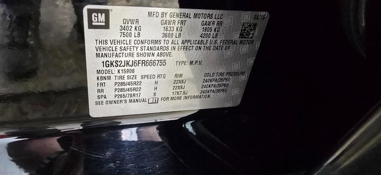 GMC Yukon Denali XL 4WD 2015