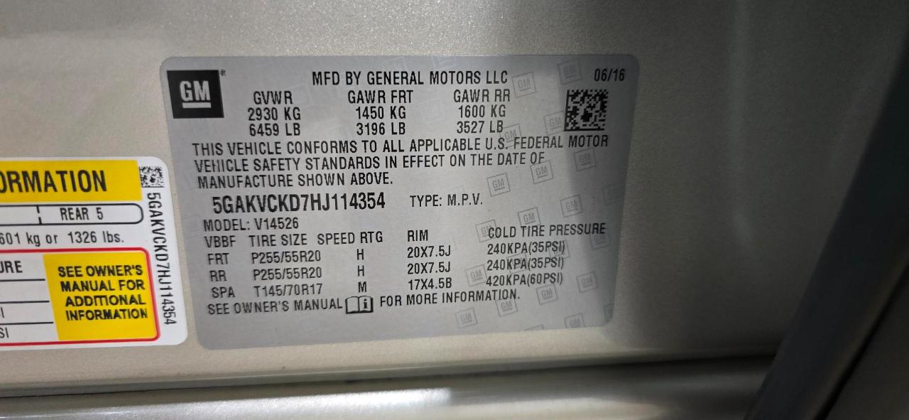 Buick Enclave Premium AWD 2017