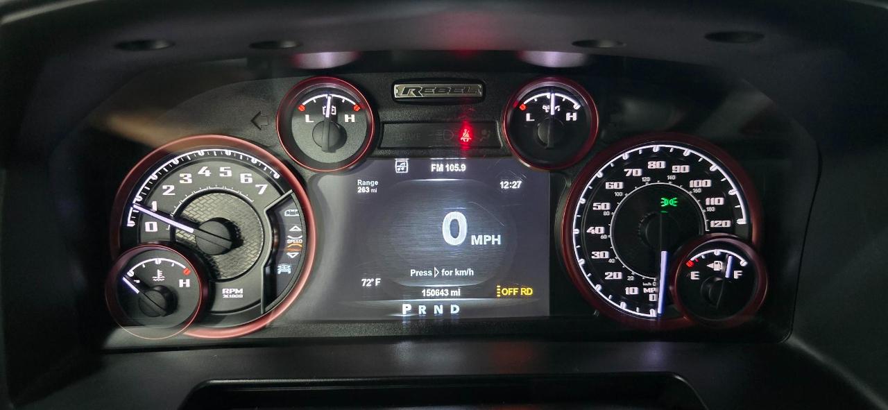 RAM 1500 Rebel Crew Cab SWB 4WD 2017