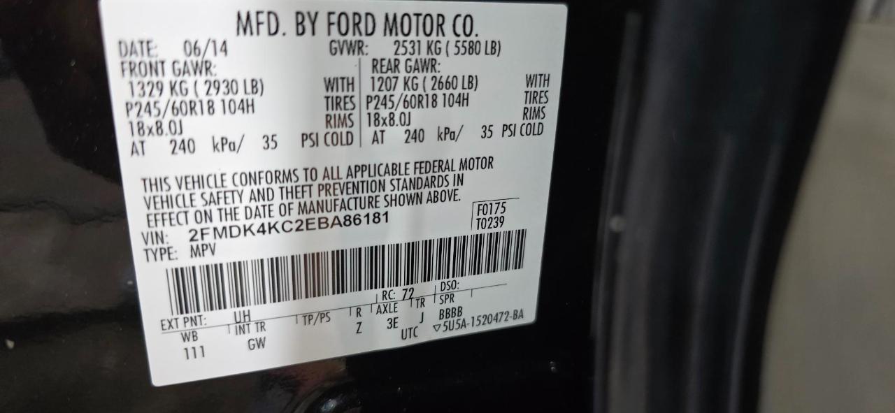Ford Edge Limited AWD 2014