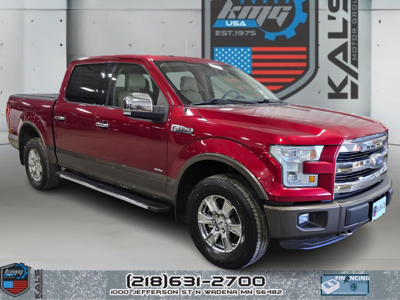Ford F-150 Lariat SuperCrew 5.5-ft. Bed 4WD 2016