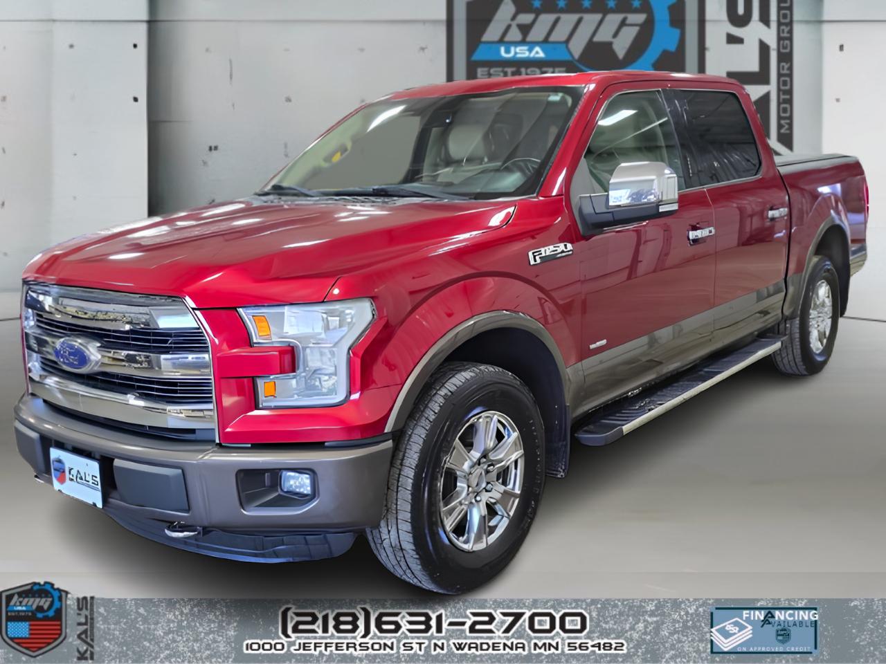 Ford F-150 Lariat SuperCrew 5.5-ft. Bed 4WD 2016