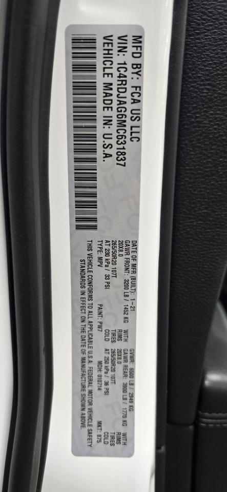 Dodge Durango SXT AWD 2021