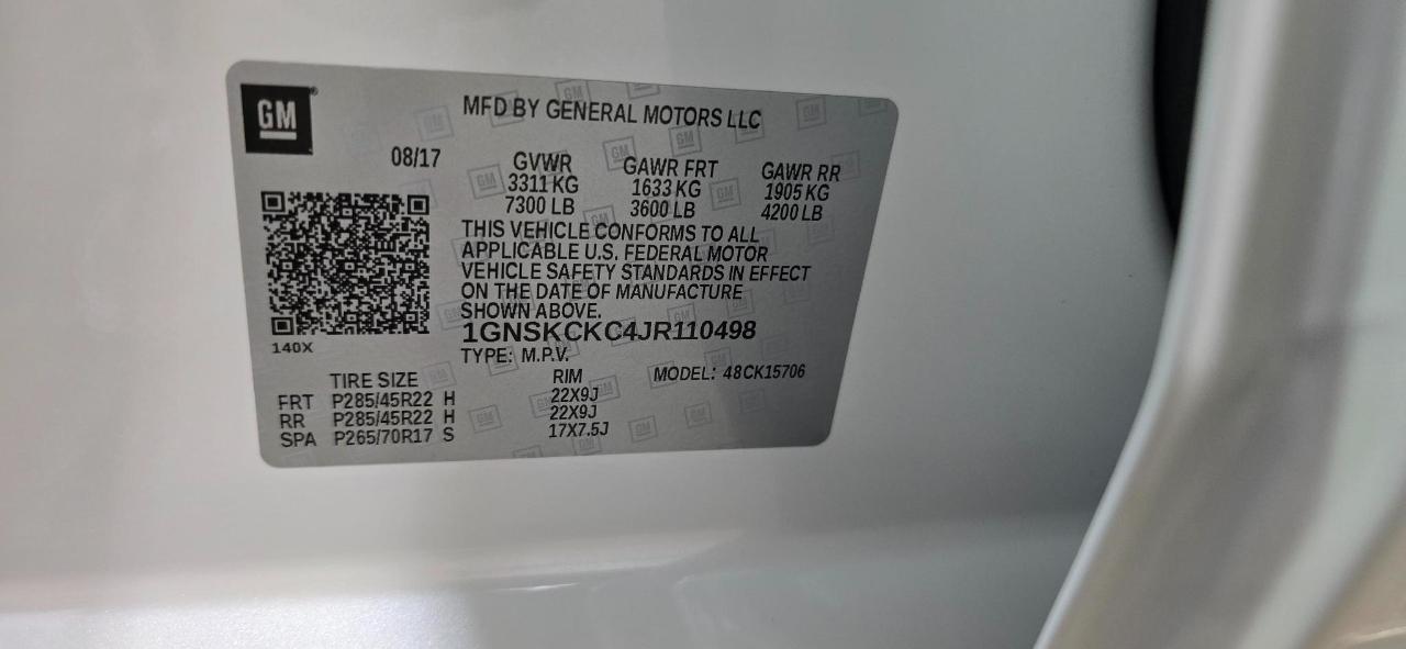 Chevrolet Tahoe Premier 4WD 2018