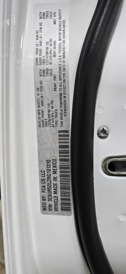 RAM 2500 Big Horn Crew Cab 4WD 2024