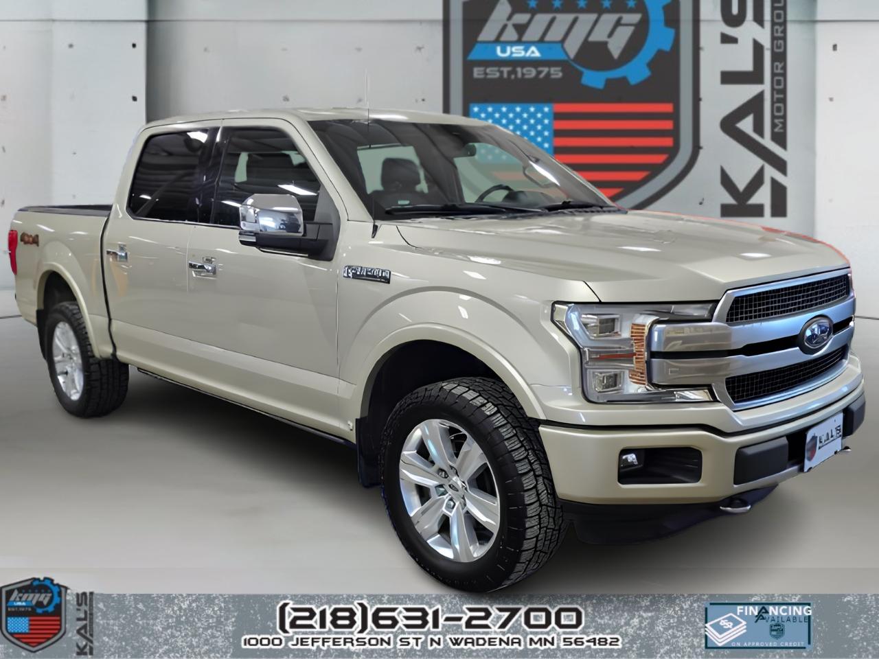 Ford F-150 Platinum SuperCrew 5.5-ft. Bed 4WD 2018