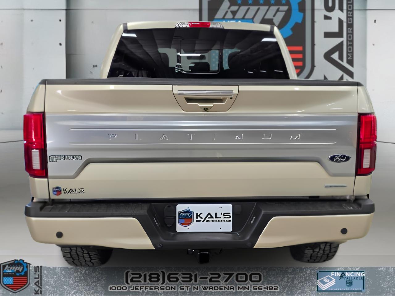 Ford F-150 Platinum SuperCrew 5.5-ft. Bed 4WD 2018