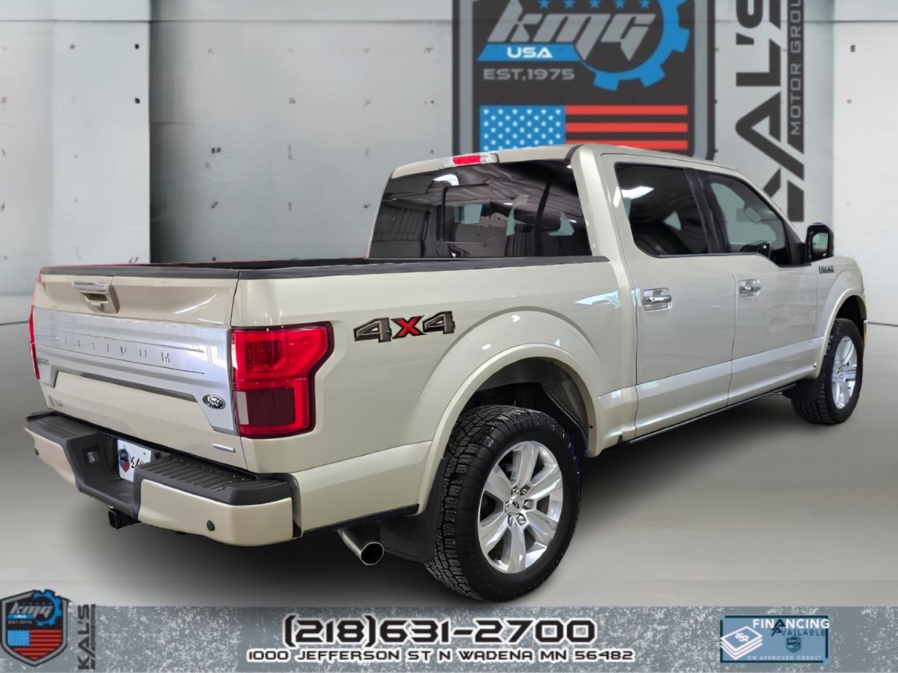 Ford F-150 Platinum SuperCrew 5.5-ft. Bed 4WD 2018
