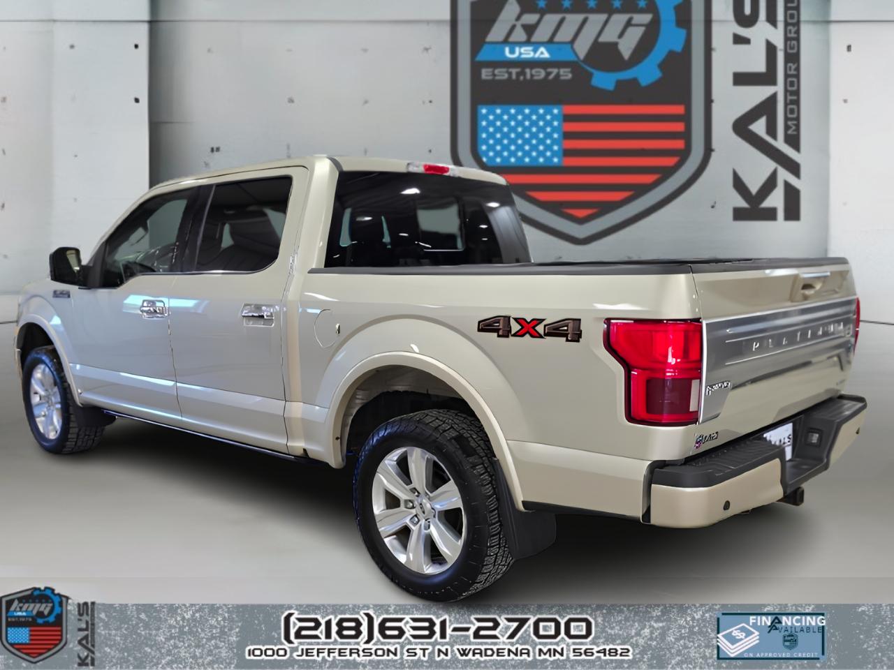 Ford F-150 Platinum SuperCrew 5.5-ft. Bed 4WD 2018