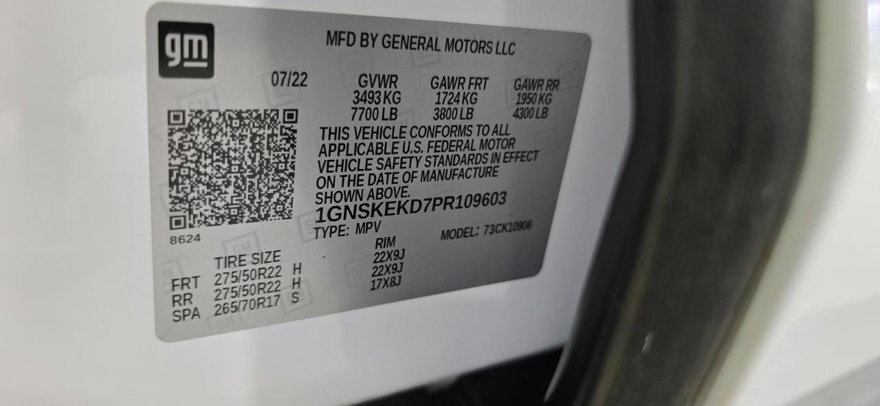 Chevrolet Suburban RST 4WD 2023