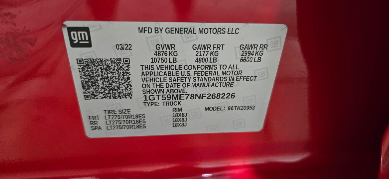 GMC Sierra 2500HD SLE Double Cab 4WD LB 2022