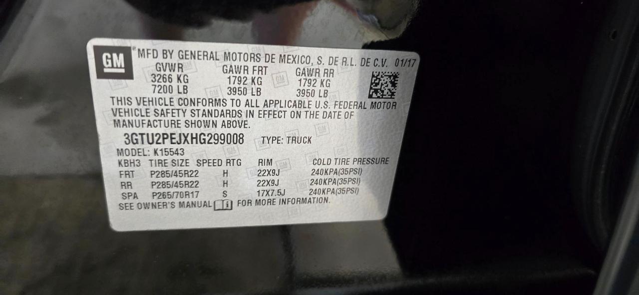 GMC Sierra 1500 Denali Crew Cab Short Box 4WD 2017