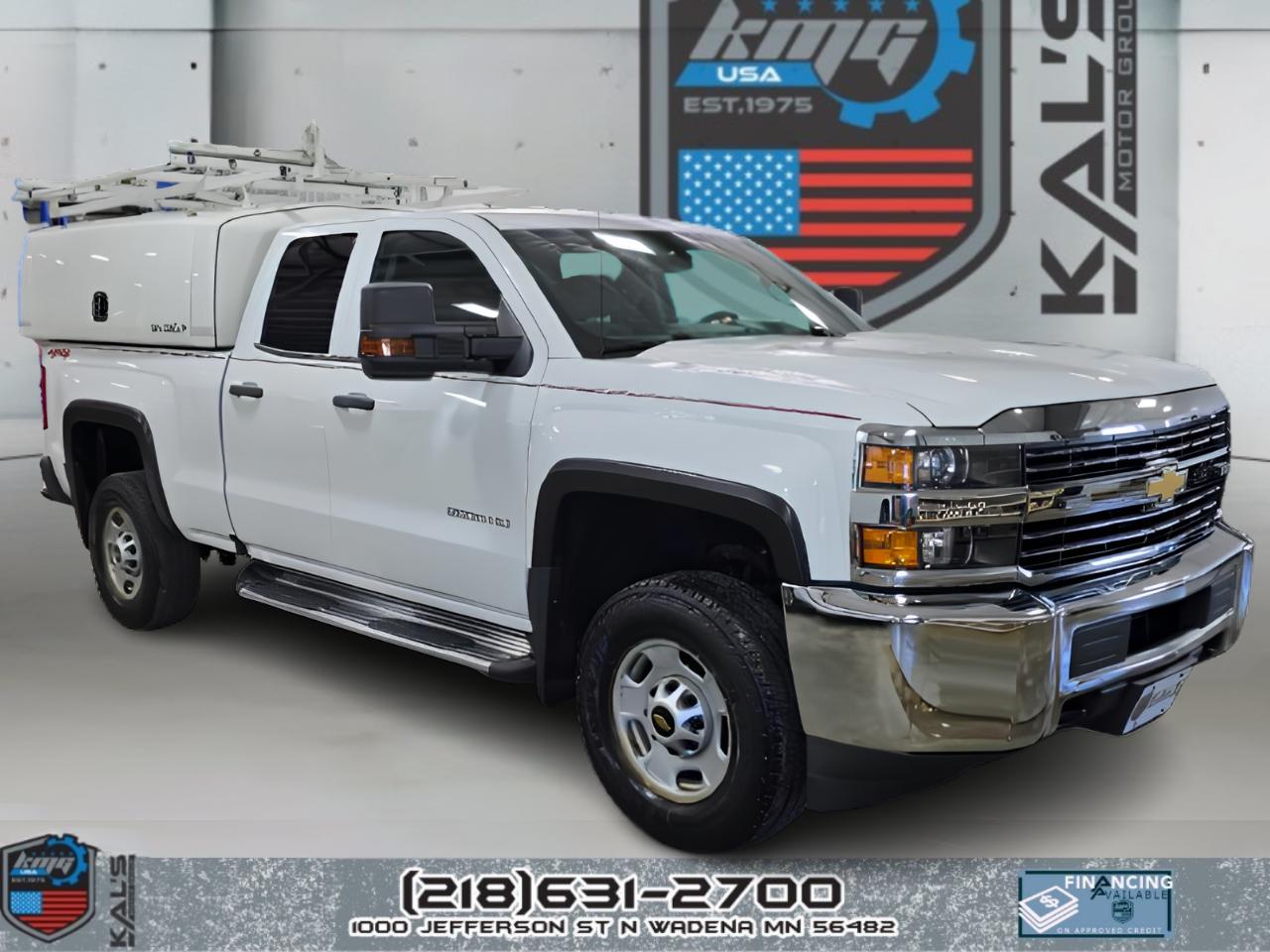 2018 Chevrolet Silverado 2500HD Work Truck Double Cab Long Box 4WD