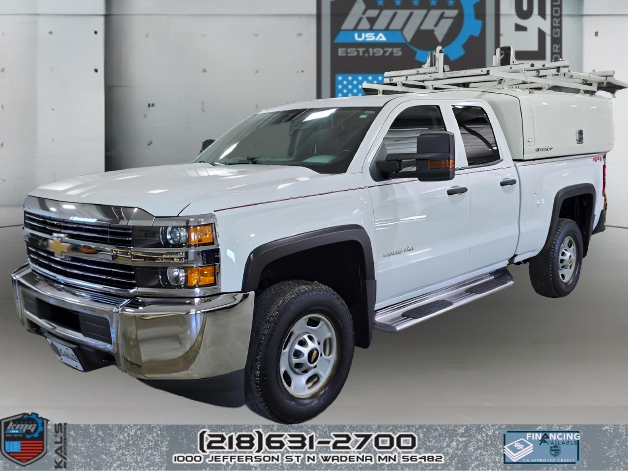 Chevrolet Silverado 2500HD Work Truck Double Cab Long Box 4WD 2018