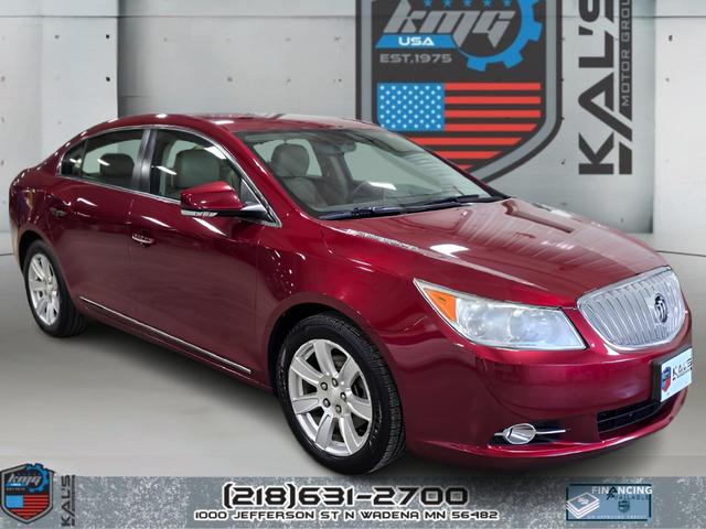 Red 2011 Buick LaCrosse Sedan Front-Wheel Drive