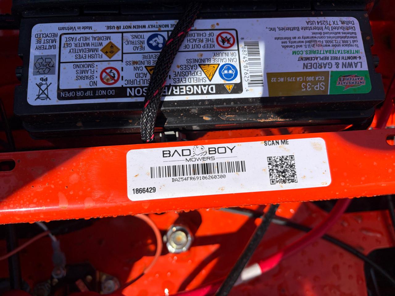 Bad Boy Mowers ZT 54in Avenger Kawasaki FR691 23HP  2026