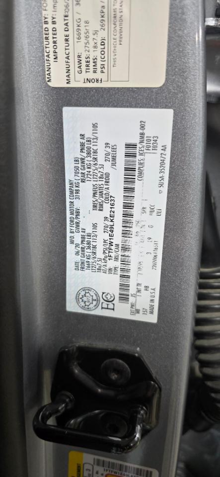 Ford F-150 XLT SuperCrew 6.5-ft. Bed 4WD 2020