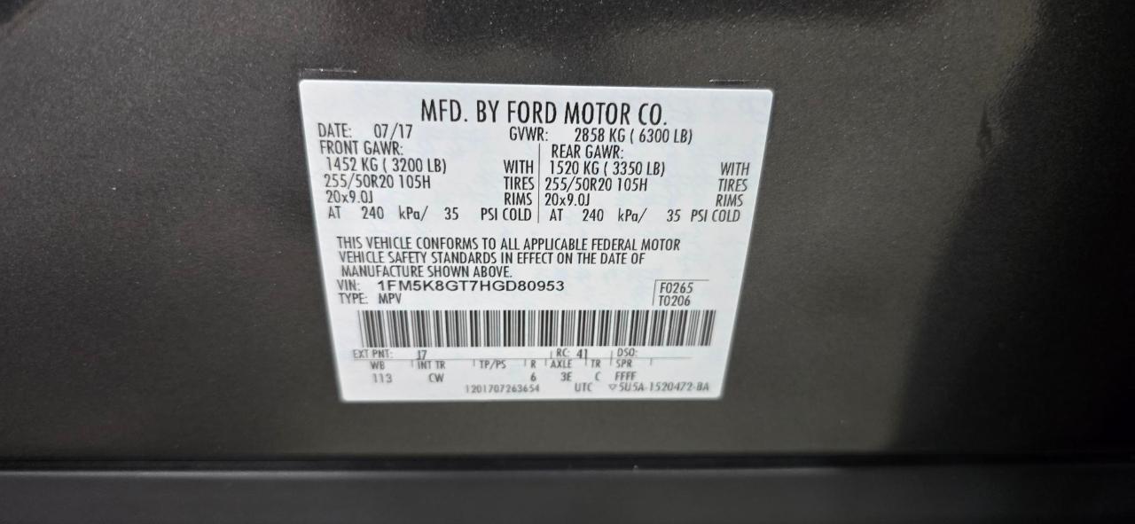 Ford Explorer Sport 4WD 2017