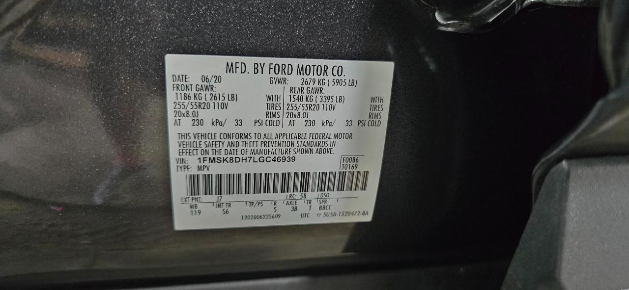 Ford Explorer XLT AWD 2020