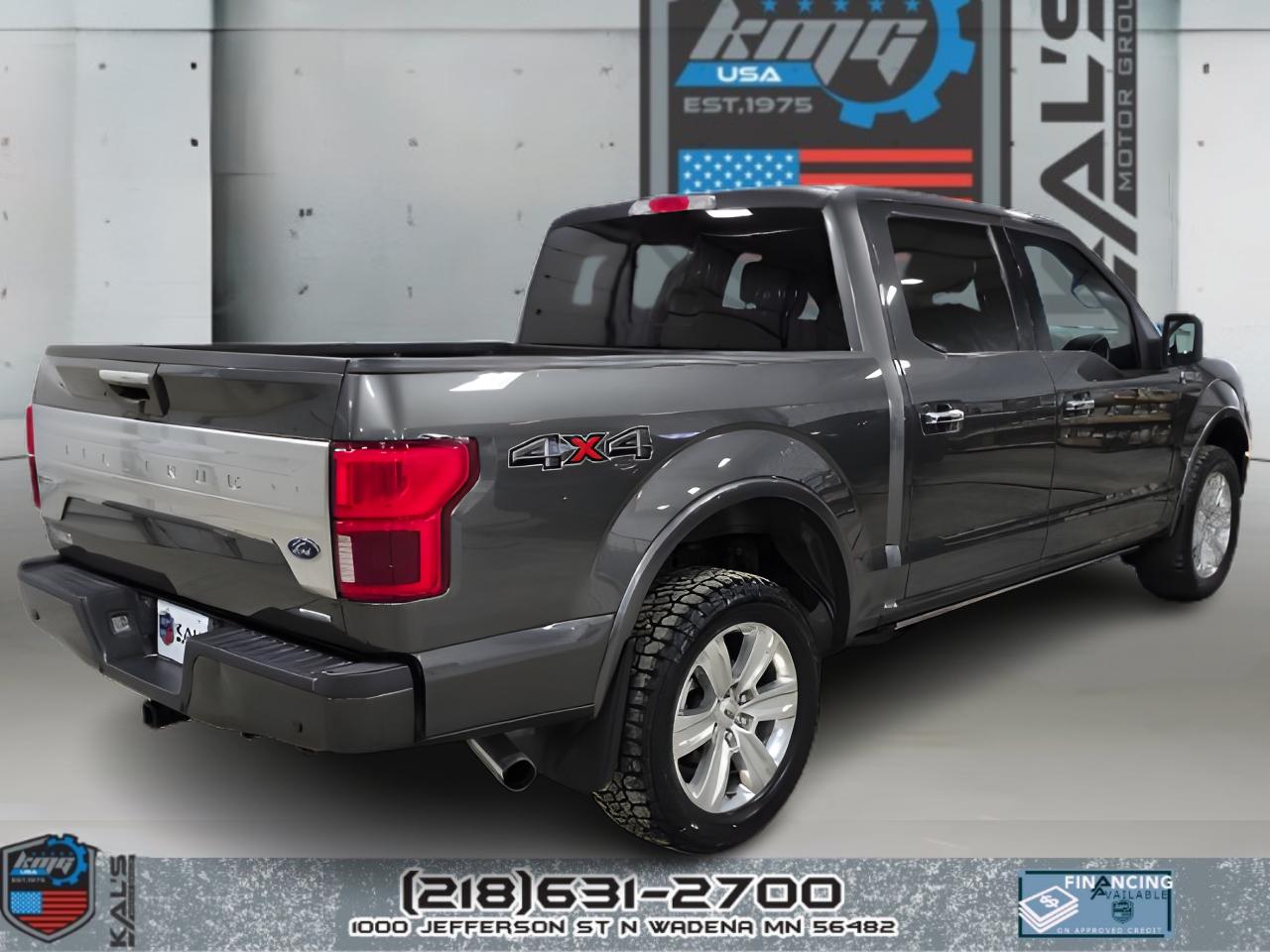 Ford F-150 Platinum SuperCrew 5.5-ft. Bed 4WD 2020