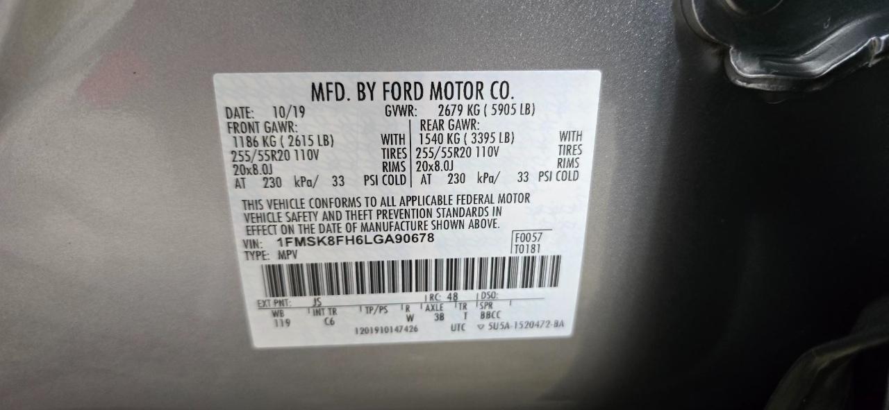 Ford Explorer Limited AWD 2020