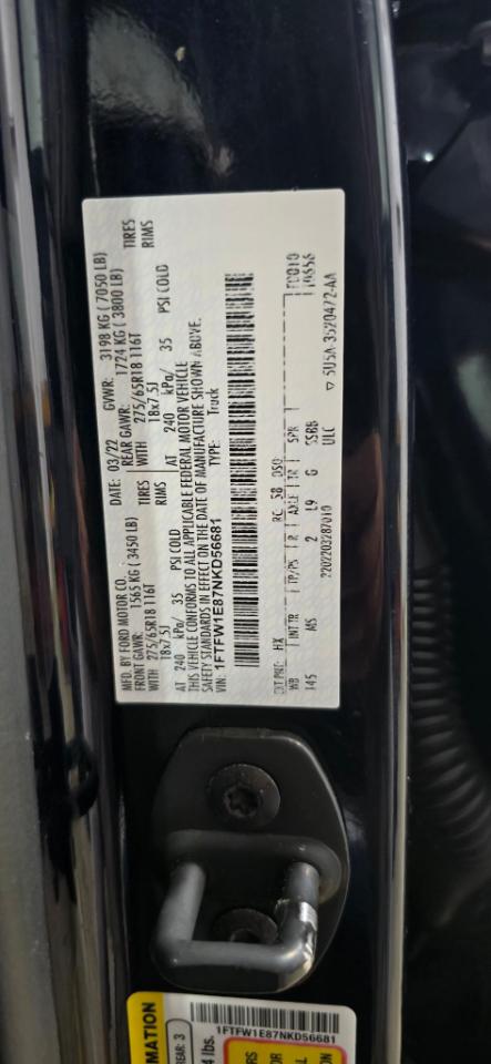 Ford F-150 XLT SuperCrew 5.5-ft. Bed 4WD 2022