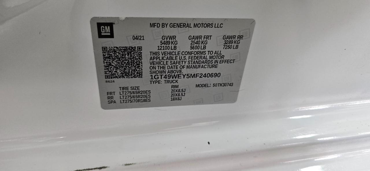 GMC Sierra 3500HD Denali Crew Cab Long Box 4WD 2021
