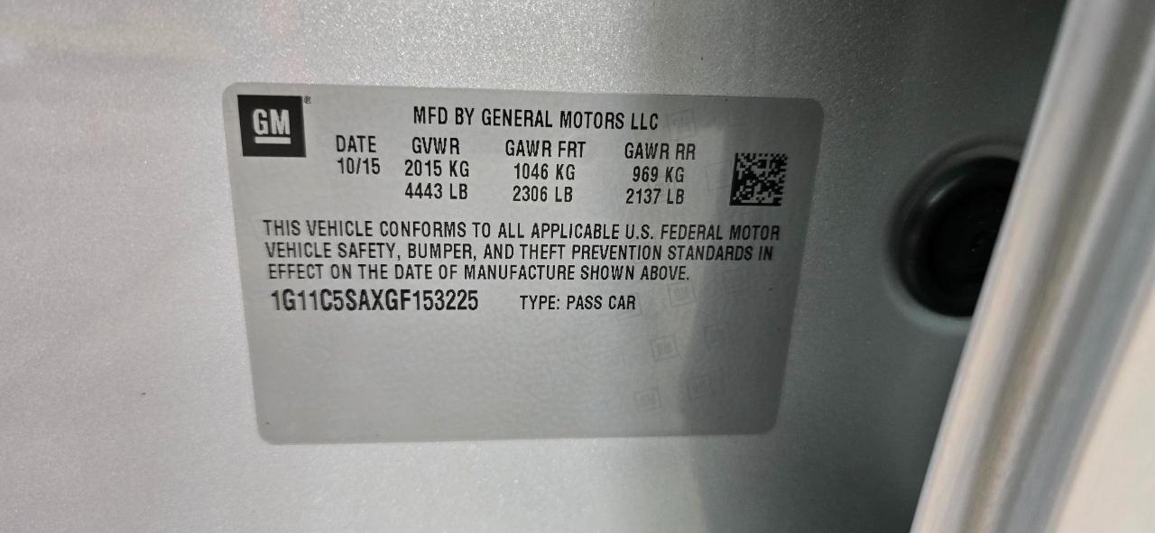 Chevrolet Malibu Limited 1LT 2016