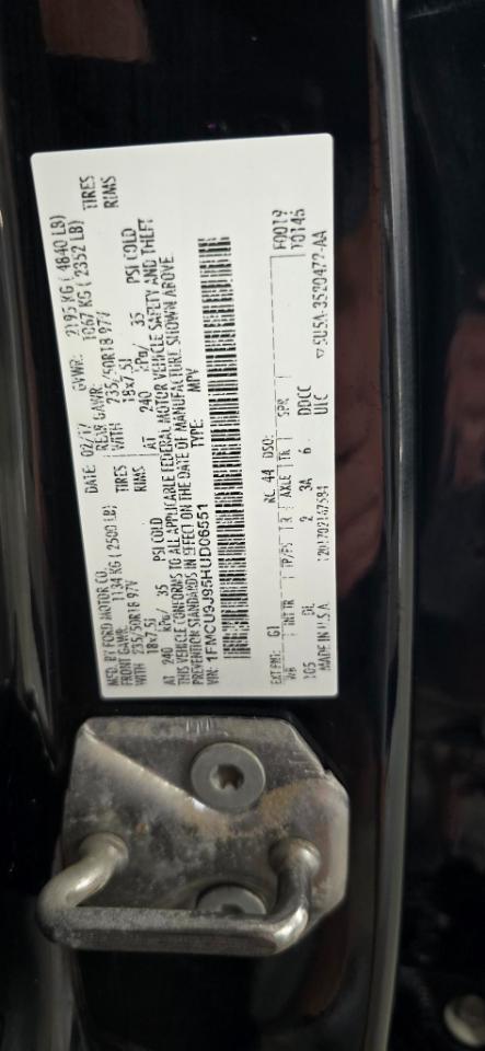 Ford Escape Titanium 4WD 2017