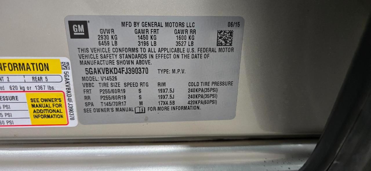 Buick Enclave Leather AWD 2015