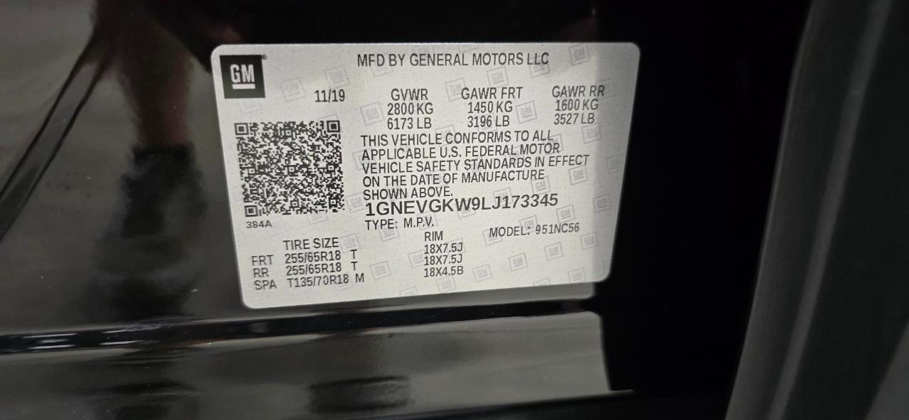 Chevrolet Traverse LT Cloth AWD 2020