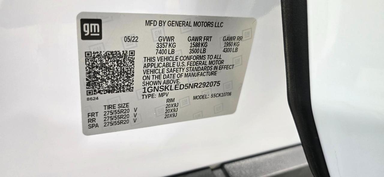 Chevrolet Tahoe FL 4WD 2022