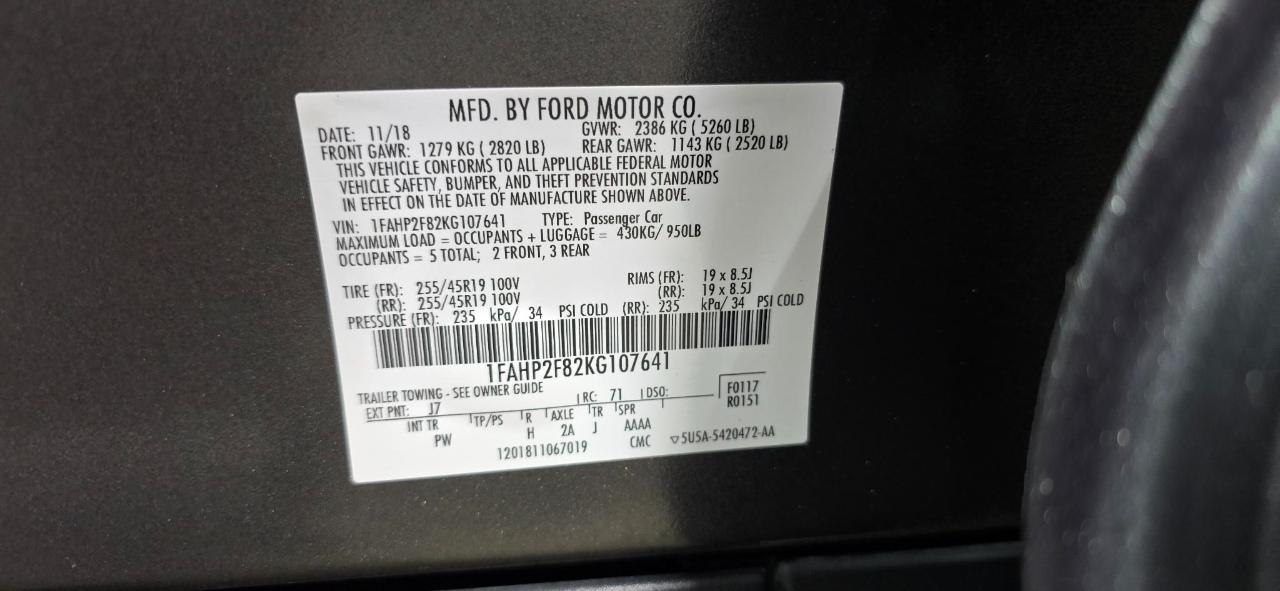 Ford Taurus Limited FWD 2019