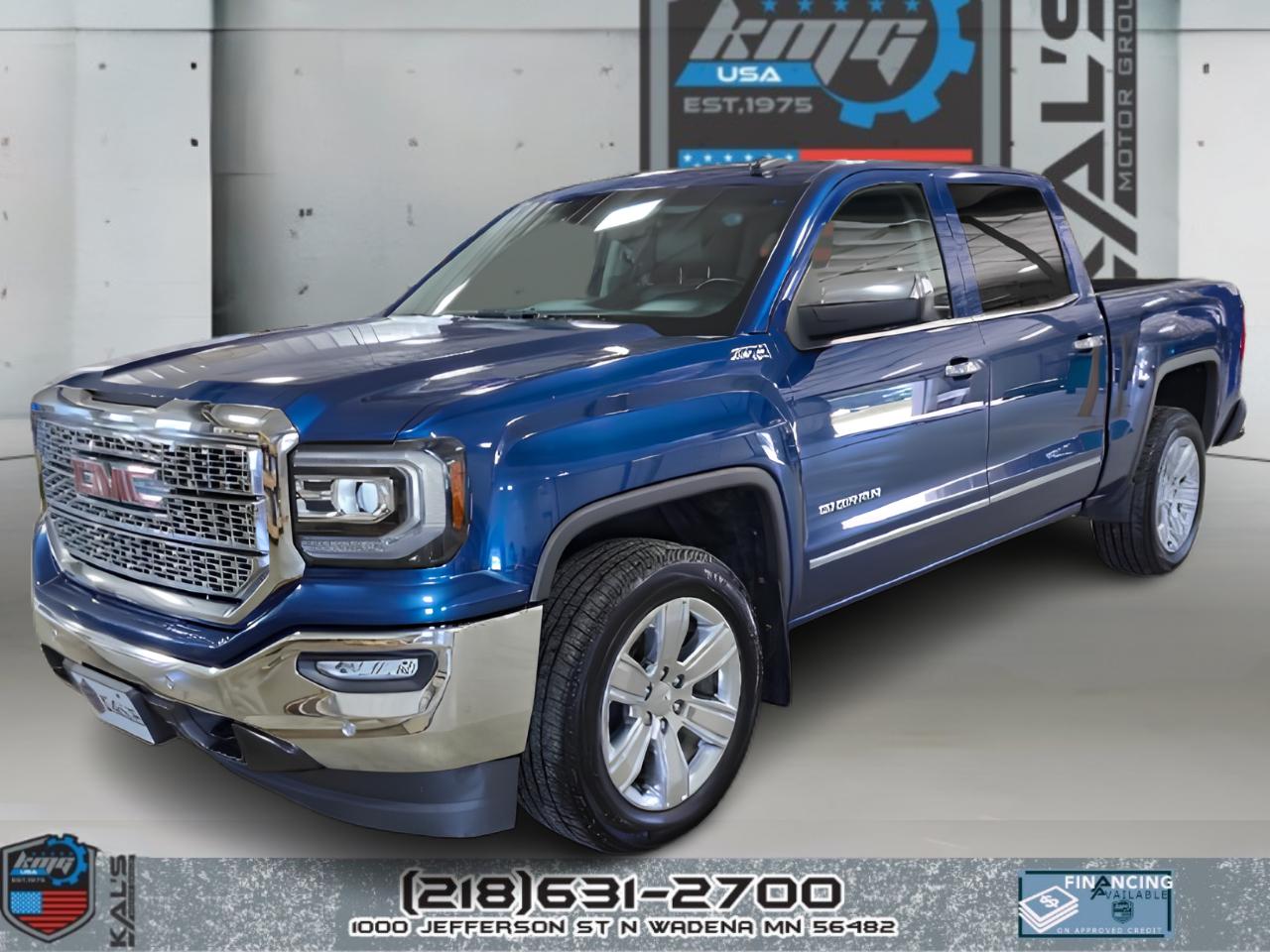 GMC Sierra 1500 SLT Crew Cab Short Box 4WD 2018