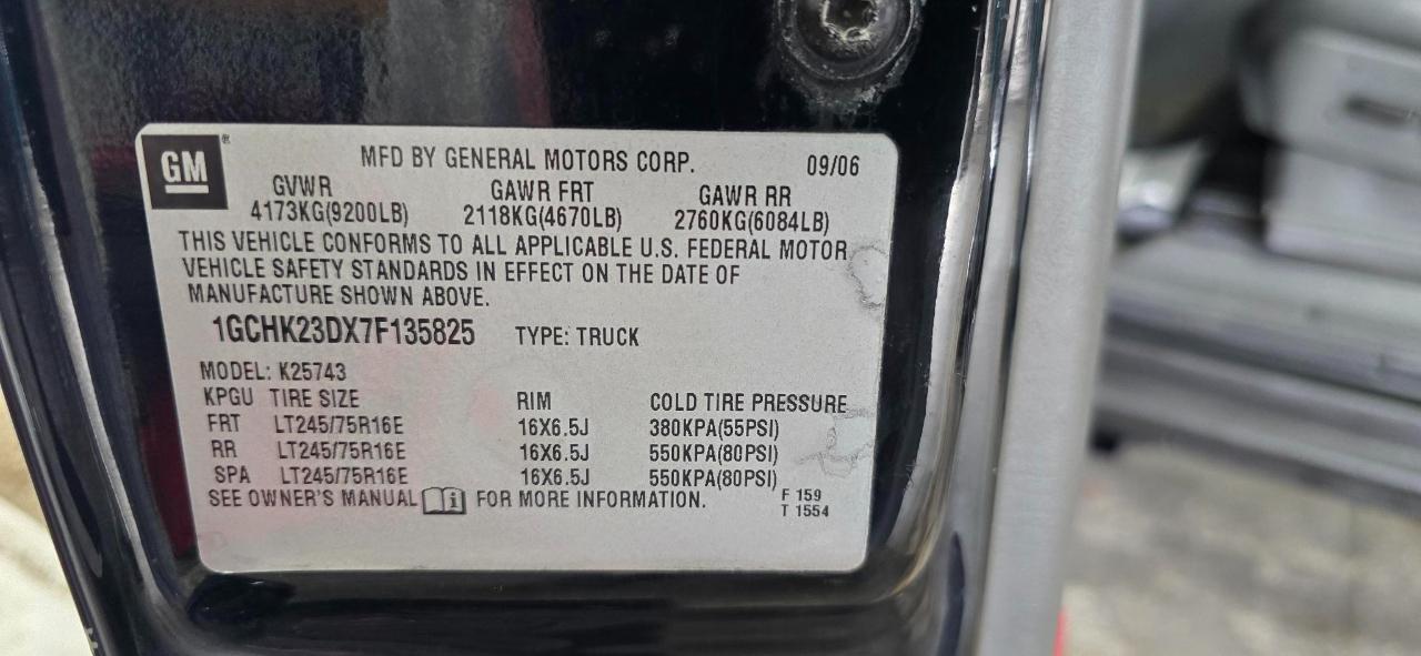 Chevrolet Silverado Classic 2500HD LT1 Crew Cab 4WD 2007
