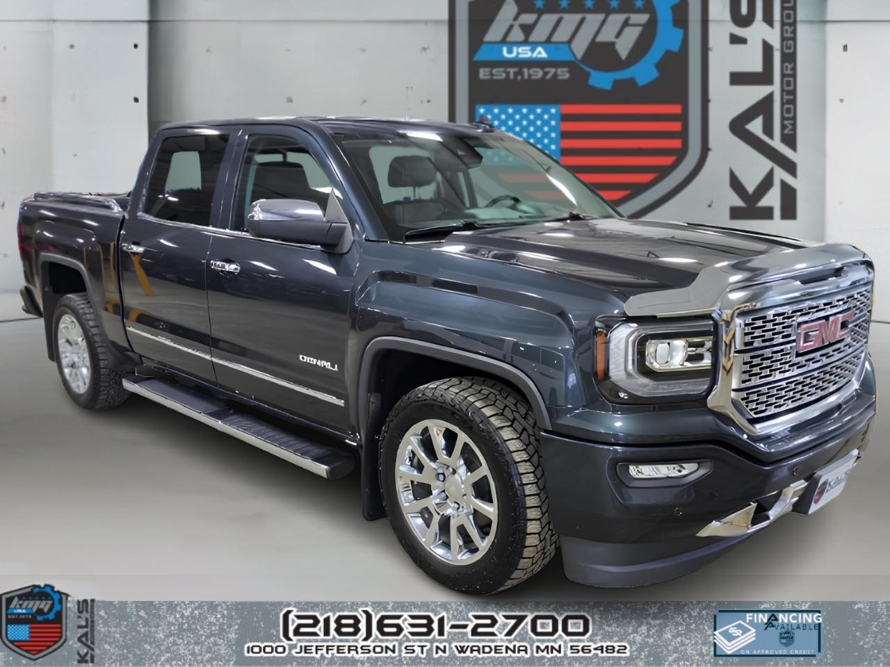 GMC Sierra 1500 Denali Crew Cab Long Box 4WD 2018