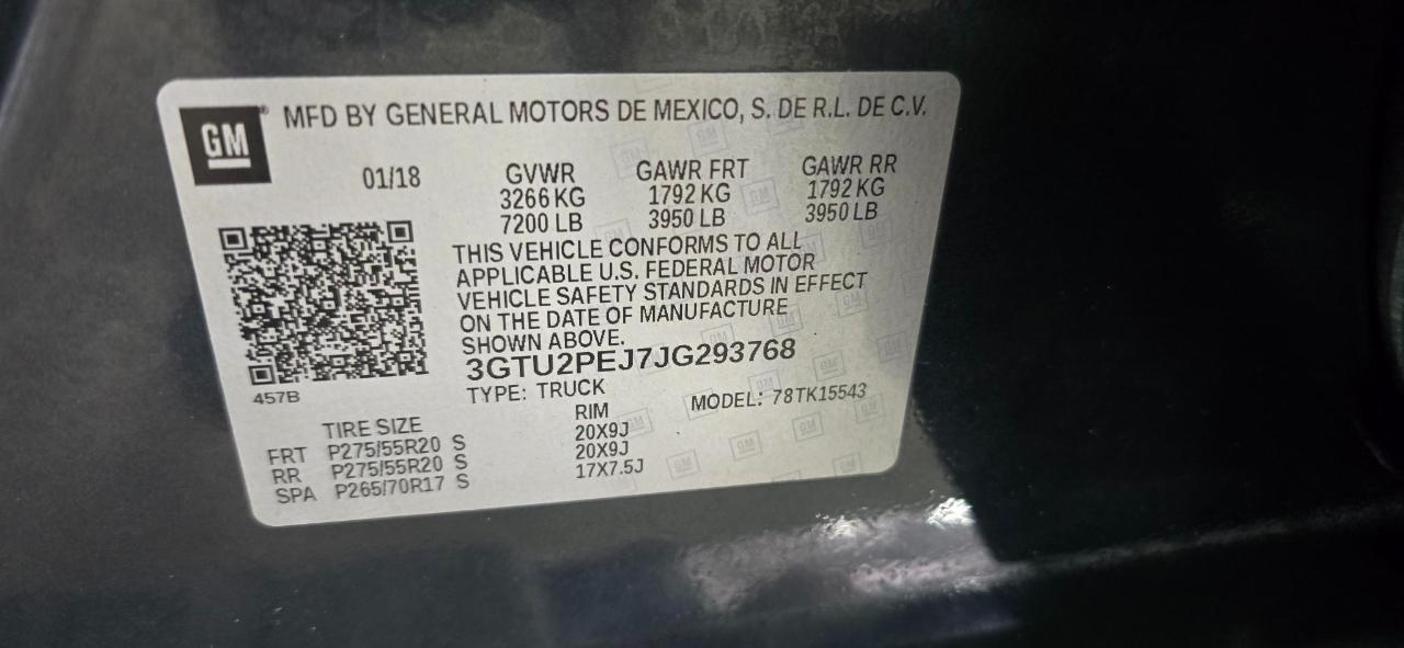 GMC Sierra 1500 Denali Crew Cab Long Box 4WD 2018