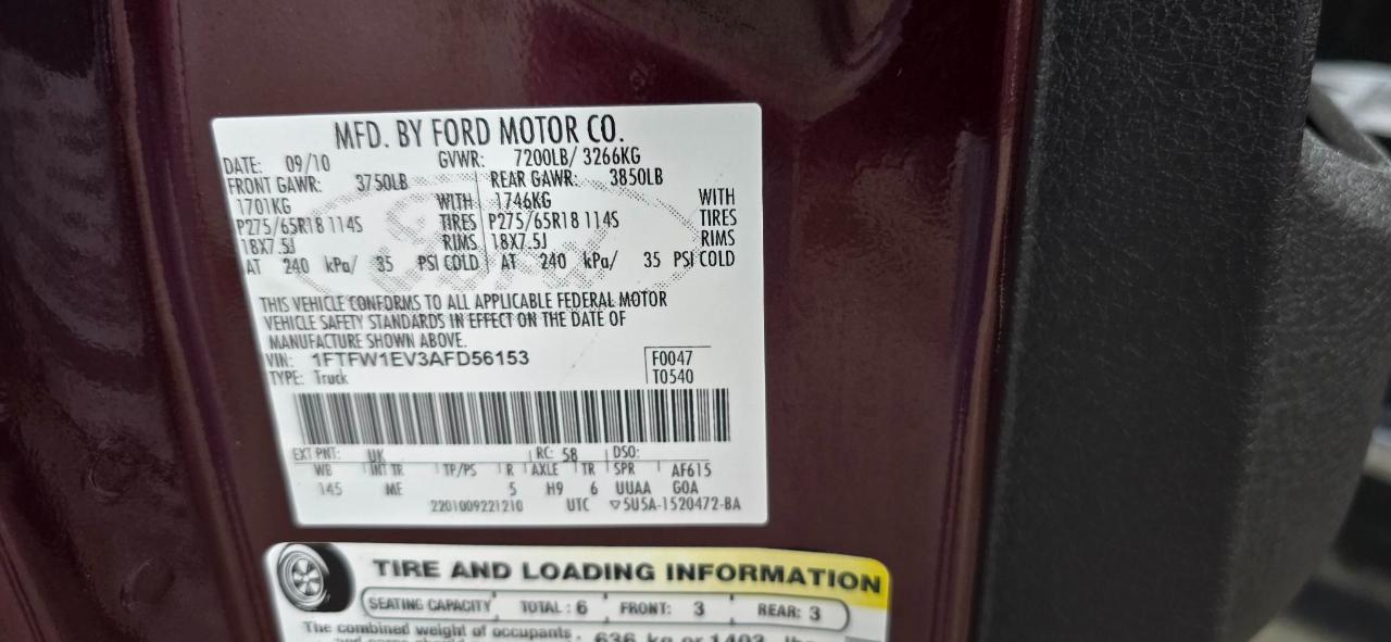 Ford F-150 XLT SuperCrew Short Bed 4WD 2010