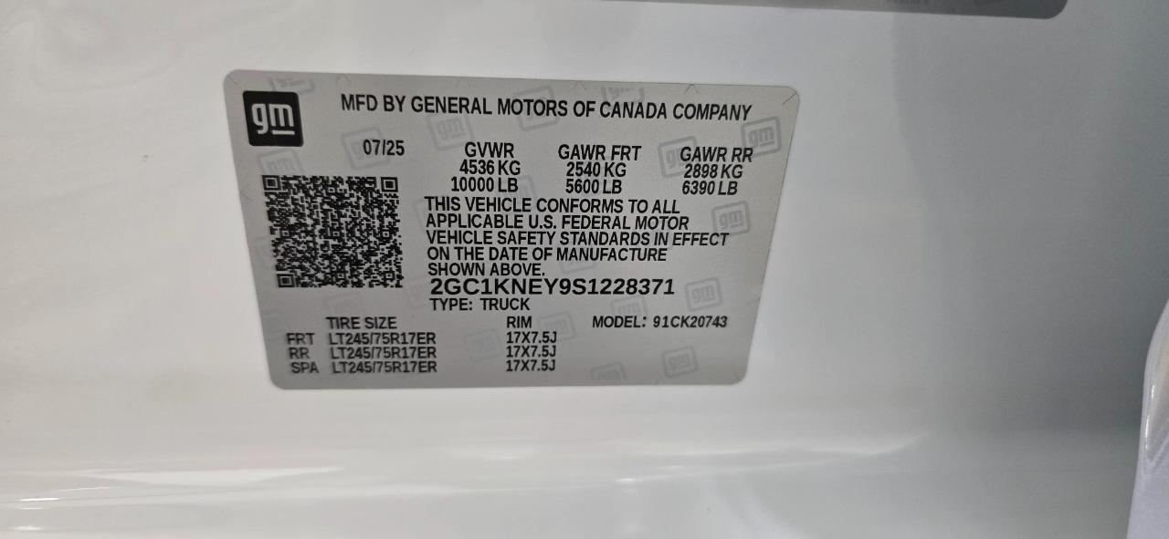 Chevrolet Silverado 2500HD LT Crew Cab Short Box 4WD 2025