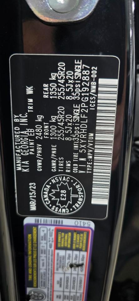 Kia Sorento X-Line EX AWD 2023