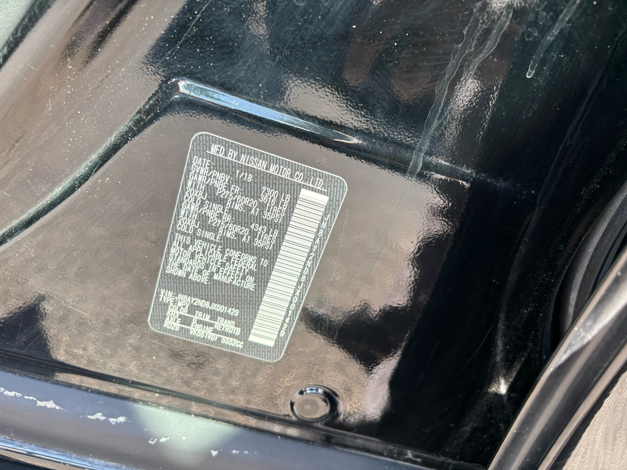 Nissan Armada SL 2WD 2018