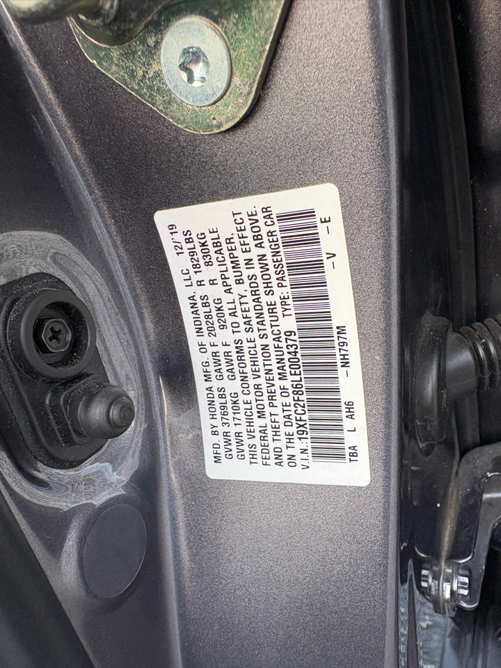 Honda Civic Sport CVT 2020