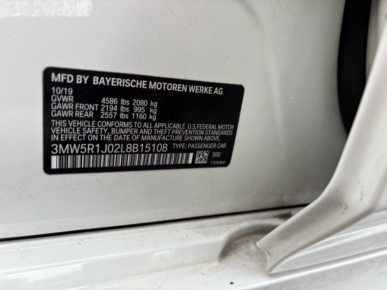 BMW 3-Series 330i 2020