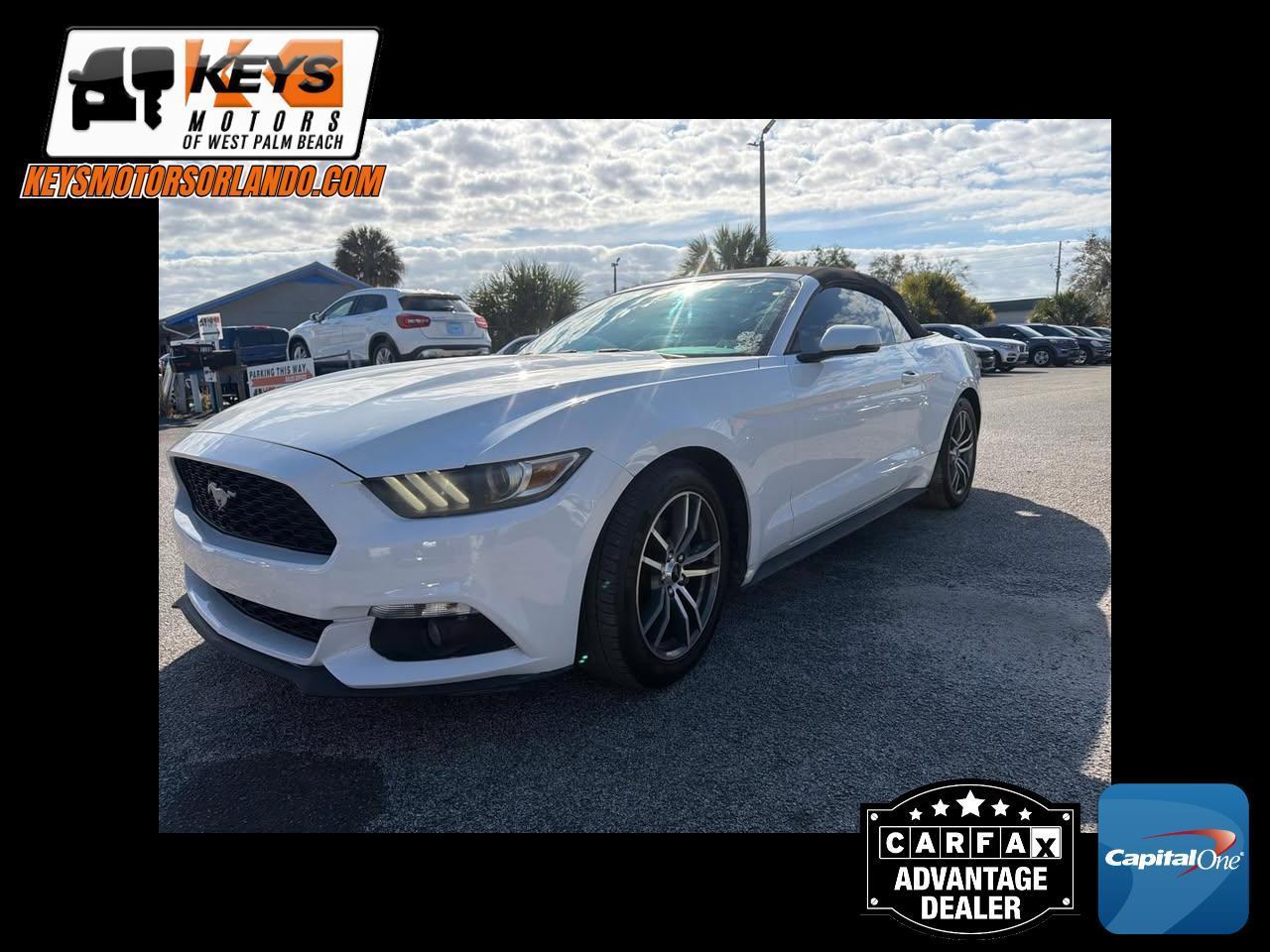 2015 Ford Mustang EcoBoost Convertible Premium's photo