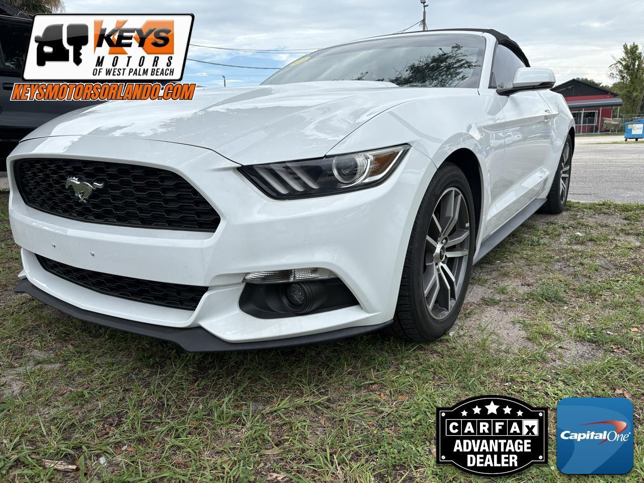 2015 Ford Mustang 2dr Conv EcoBoost Premium