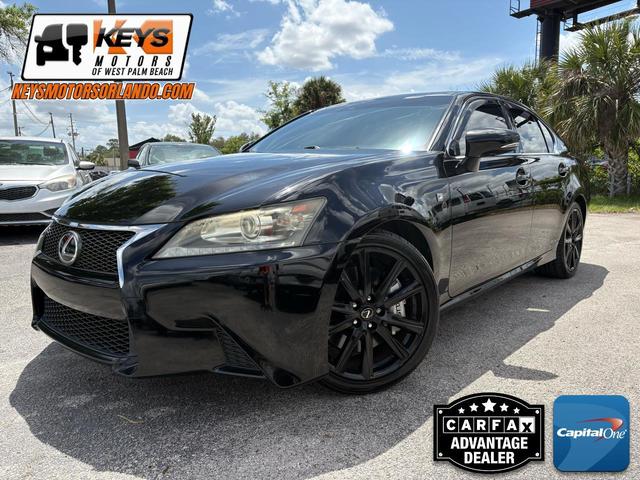 Black 2015 Lexus GS 350 RWD Sedan Rear-Wheel Drive Automatic