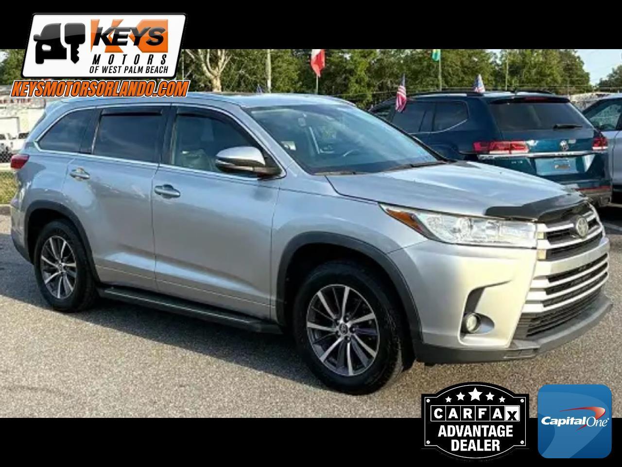 Toyota Highlander XLE AWD V6 2018