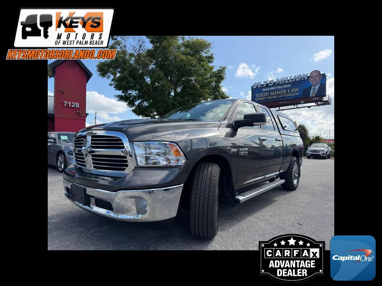 2018 RAM 1500 SLT Quad Cab 4WD